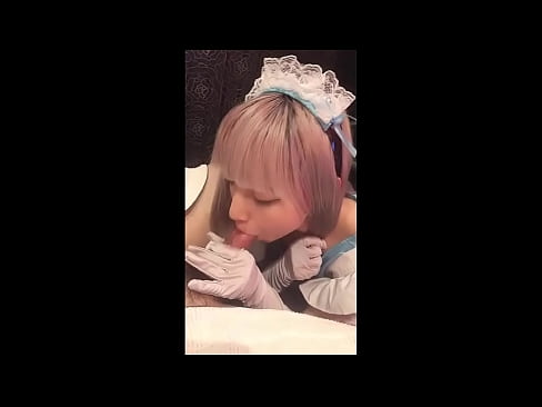 ❤️ Japanese Idol [mayuka], French maid costume, part 1, blowjob and jerk off with lotion ❤❌ Fuck video sa amon ☑